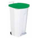 POUBELLE PLASTIQUE TRI SÉLECTIF BOOGY VERT 90 L