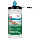 TUBE 170 LINGETTES AGRO BLEUES NETTOYANTES ET DESINFECTANTES