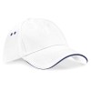 CASQUETTE PERSONNALISABLE ULTIMATE BF15C BLANC/MARINE