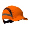 CASQUETTE DE SÉCURITÉ COQUÉE FIRST BASE 3 HAUTE VISIBILITE ORANGE FLUO