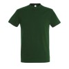 T-SHIRT DE TRAVAIL MANCHES COURTES 190 G VERT BOUTEILLE T. 4XL