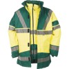 PARKA HAUTE VISIBILITÉ SKOLLFIELD JAUNE FLUO/VERT