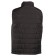 GILET CHAUD DE TRAVAIL HOMME CITY NOIR/ZIP NOIR