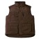 GILET POLAIRE HOMME/FEMME MULTIPOCHES EXPERT PRO MARRON