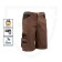 BERMUDA CRAFT WORKER  MARRON/NOIR