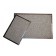 TAPIS ENTREE INTERIEUR TUFT NOIR/GRIS 120 x 240 CM